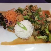 Garlic Lovers with Tofu at Thai Ginger Bistro in Appleton