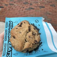 "leftover” chocolate chip cookie  at MidnighTreats in Alexandria