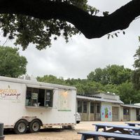 Go early to grab a shaded picnic table! at Conscious Cravings - South Austin in Austin