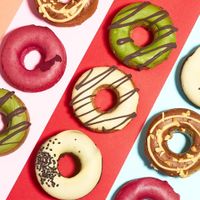 Glutenfree vegan donuts at Bioral Cafe in Tokyo