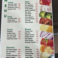 Vegan Menu  at Maa in Bangkok