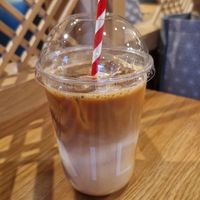 Iced oat latte at GAIL's Bakery in Wilmslow