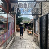   at Fabrika Coffee in Mostar