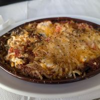 Eggplant at Taverna Mezedofolia in Crete