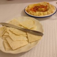 Hummus at Sabores do Sebouh in Porto