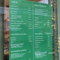 Menu  at Earl's Sandwiches in Brighton