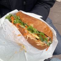 MIXED VEGAN & KIMCHI BÁNH MÌ  at Earl's Sandwiches in Brighton