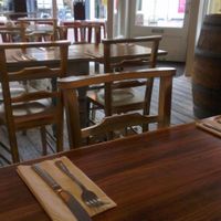 I was a little shy about taking photos!  at La Farola in North London