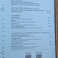 Menu3 at Gaea in Rhodes