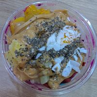 Dragon fruit smoothie bowl at Tropical Smoothie Cafe in Carrollton