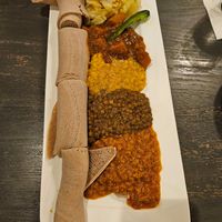 Vegetarian Plate- Small at Ethiopiques in Johns Creek