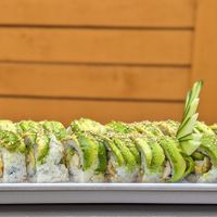 Tofu Roll (front) and Super Veggie Roll (back) at Ricky's Sushi in Portland