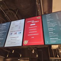 Menu January 2024 at Round Kamppi Café in Helsinki