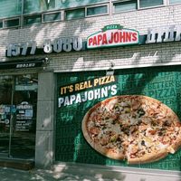 Outside view of restaurant at Papa John's in Seoul