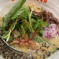 Vegan Thai green ramen   at Bassanova Kyoto in Kyoto