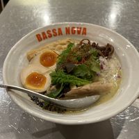 Normally vegan but I requested the egg, by default is fully vegan  at Bassanova Kyoto in Kyoto