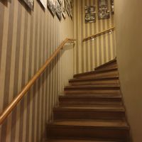 Stairs at Cafe Kreutzkamm in Munich