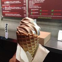 AMAZINGly delicious vegan soft serve! at Hugo's Tacos - Atwater Village in Los Angeles