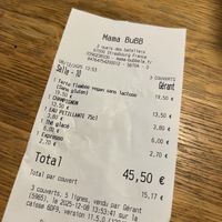 vegan and gluten free flammkuchen  at Mama Bubbele in Strasbourg