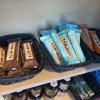 Vegan raw bites  at Konsjös in Copenhagen