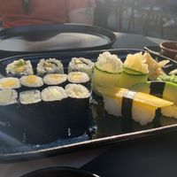 Vegan sushi, meh   at Matchmama in Lisbon