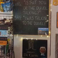 Beers next door at Pizza by Vinnie - The Oil Basin Brewhouse in Worcester