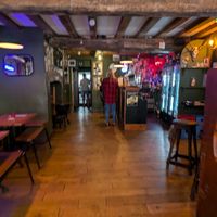 Oil Basin Brewhouse entrance at Pizza by Vinnie - The Oil Basin Brewhouse in Worcester