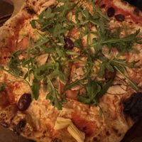 Vegan four seasons   at Pizza by Vinnie - The Oil Basin Brewhouse in Worcester