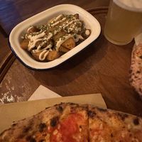 Wedges with herbs and vegan mayo   at Pizza by Vinnie - The Oil Basin Brewhouse in Worcester