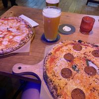 The best vegan pizza ✨  at Pizza by Vinnie - The Oil Basin Brewhouse in Worcester