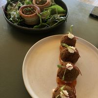 Vol au vent and Bolinhas  at Dona Sardinha in Luso