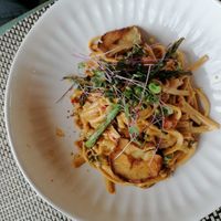 Massa com cogumelos at Dona Sardinha in Luso