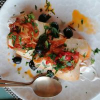 Tofu com batata a murro at Dona Sardinha in Luso