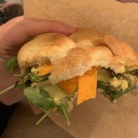 Hummus and veggie focaccia   at Good Time in Polignano A Mare