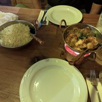 Aloo Gobi at Indian Restaurant Himalaya in Halle