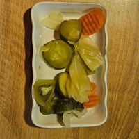 Free apparizers, pickles at Retro Cappadocia  in Nevsehir
