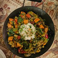 Vegetable stew at Topdeck Cave Restaurant in Nevsehir