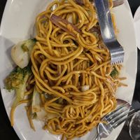Veggie lo mein   at Ginger Cajun Seafood in Salem