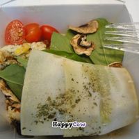 lasagna at Frunatic in Central Singapore