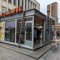 exterior at De Falafel in Rotterdam