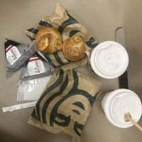 Pb banana muffin, Chai Latte w Oat Milk   at NRT - Starbucks - T2 in Narita