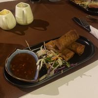 Springrolls  at Duyen - Vietnamese Homecooking by Kim in Zanzibar