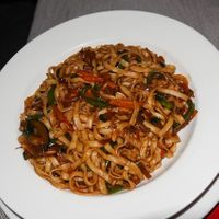 Vegan noodles  at Nungwi Inn Beach Restaurant in Zanzibar