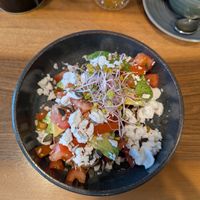 Vegane Avocado-Stulle at Helga in Konstanz