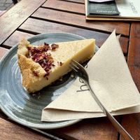 Vegan cheesecakee  at Helga in Konstanz