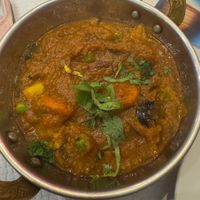 Veggie curryy  at Le Kashmir in La Ciotat