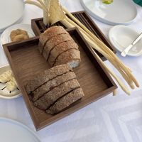 Vegan bread  at Sal del Relais Blu in Naples