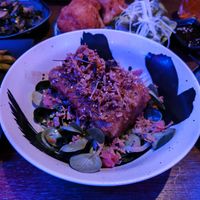 Marinated Tofu at Shibuya Izakaya in Vienna