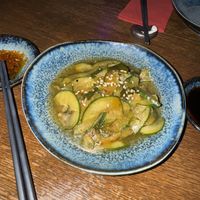 Cucumber salad   at Shibuya Izakaya in Vienna