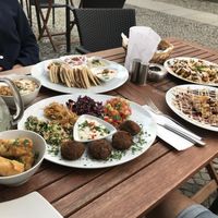 Two person veggie dish at Feinberg's in Berlin